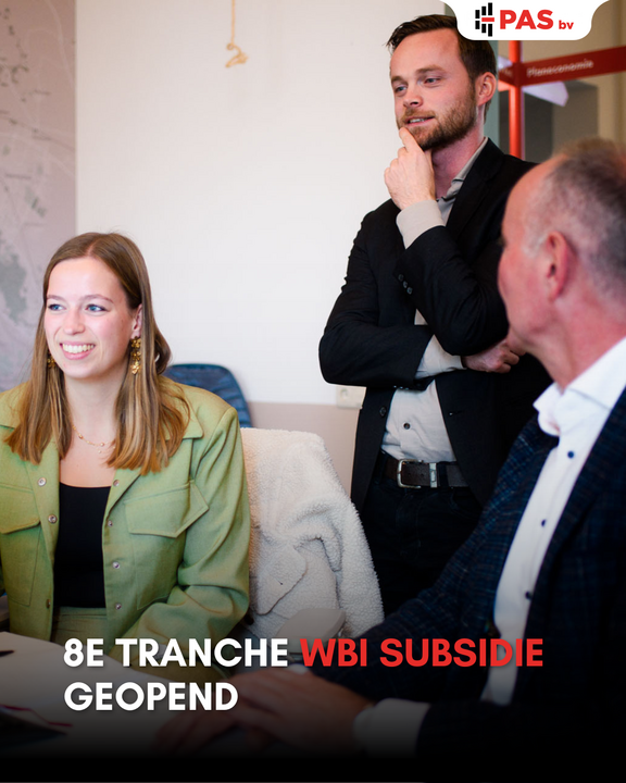 PAS bv adviseert gemeente over Woningbouwimpuls (WBI) 8e tranche subsidie tijdens overleg.